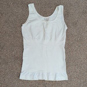 Skinnygirl Smoothers & Shapers White Tank Top - Size XL